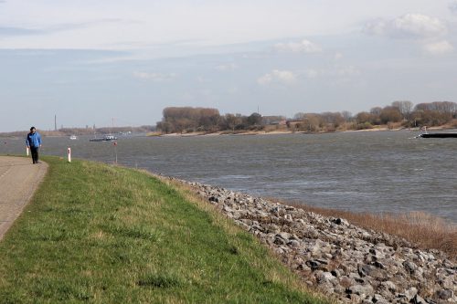 De route langs de Rijn